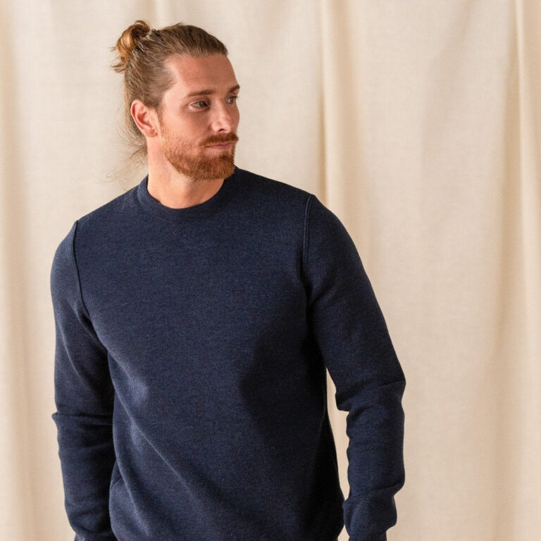 Le T-Shirt Propre - Le pull 100% laine française – Noir / 3XL