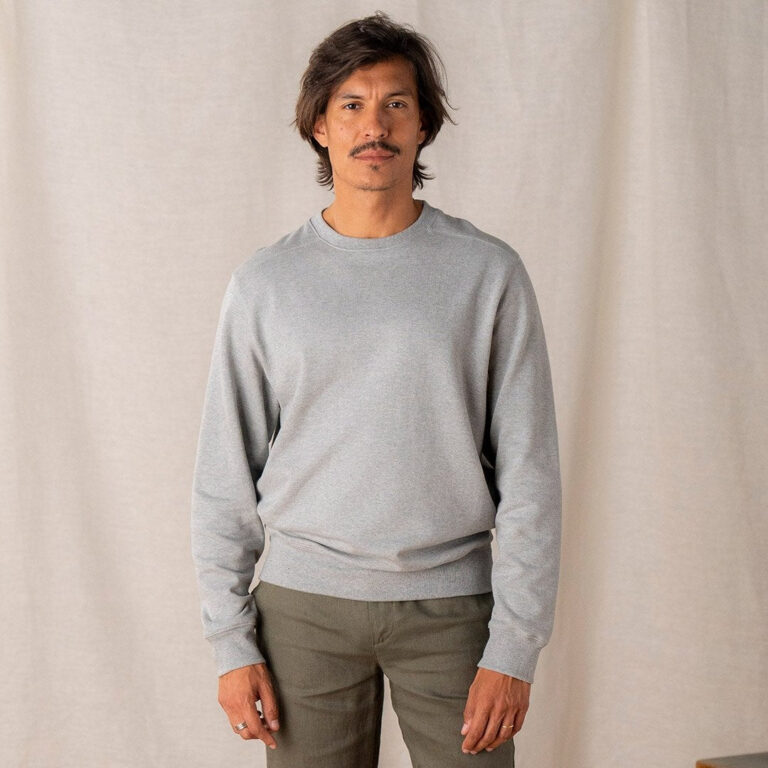 Le T-Shirt Propre - Le Sweat en coton bio – Terre de sienne / 3XL