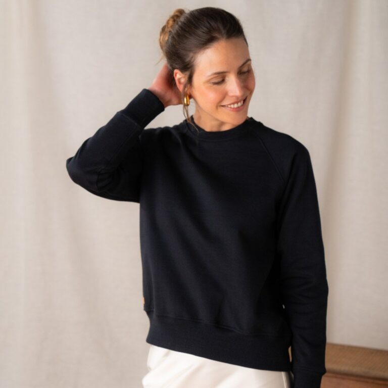Le T-Shirt Propre - Le Sweat en coton bio – Terre de sienne / 2XL