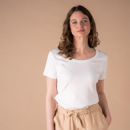 Le T-Shirt Propre - Le t-shirt en coton bio – Gris chiné / S