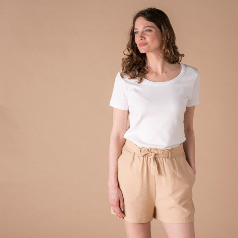 Le T-Shirt Propre - Le t-shirt en coton bio – Gris chiné / S