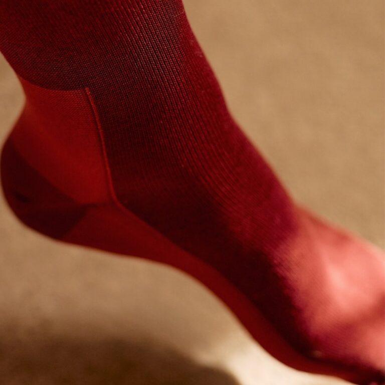 Le T-Shirt Propre - Les chaussettes en coton bio – Bordeaux / 43/46