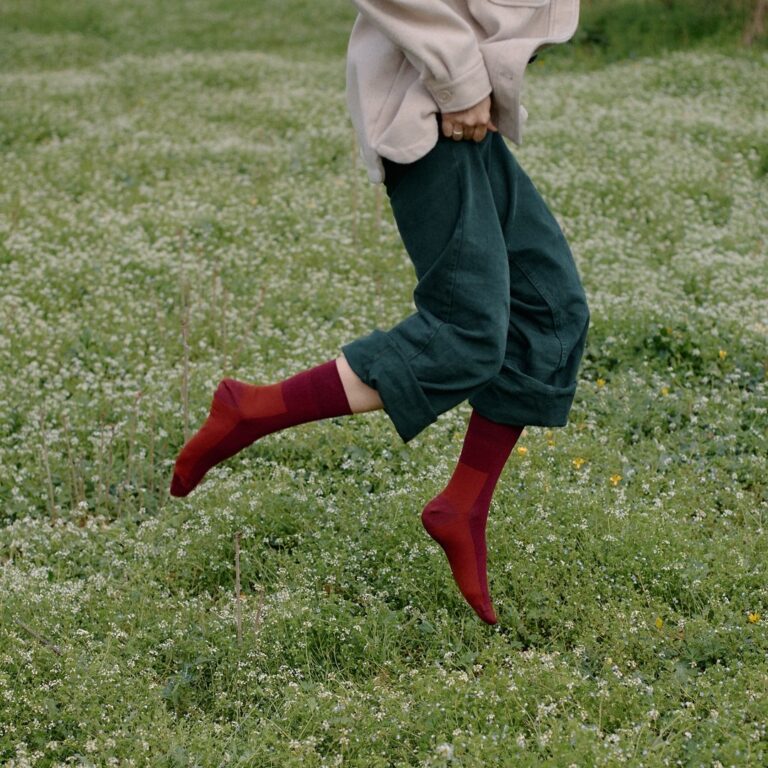 Le T-Shirt Propre - Les chaussettes en coton bio – Vert sapin / 43/46