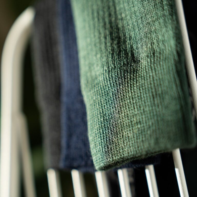 Le T-Shirt Propre - Les chaussettes en laine française – Vert / 39/42