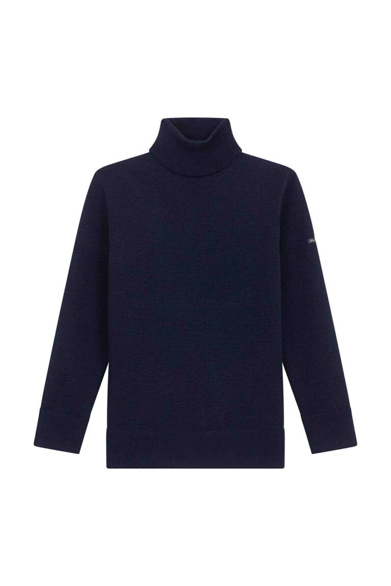 Le Minor - Pull sous-marinier bleu encre pour homme – XXL