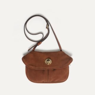 Bleu de Chauffe - Mini sac Jane – Brun fauve