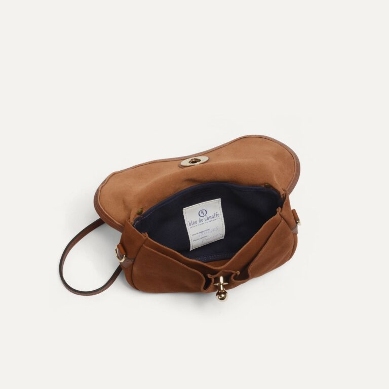 Bleu De Chauffe - Mini sac Jane - Brun fauve
