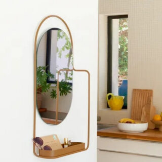 Miroir vide-poches FERMOB Itac en métal – 12 coloris par la marque Fermob Fermob - Miroir vide-poches FERMOB Itac en métal – 12 coloris