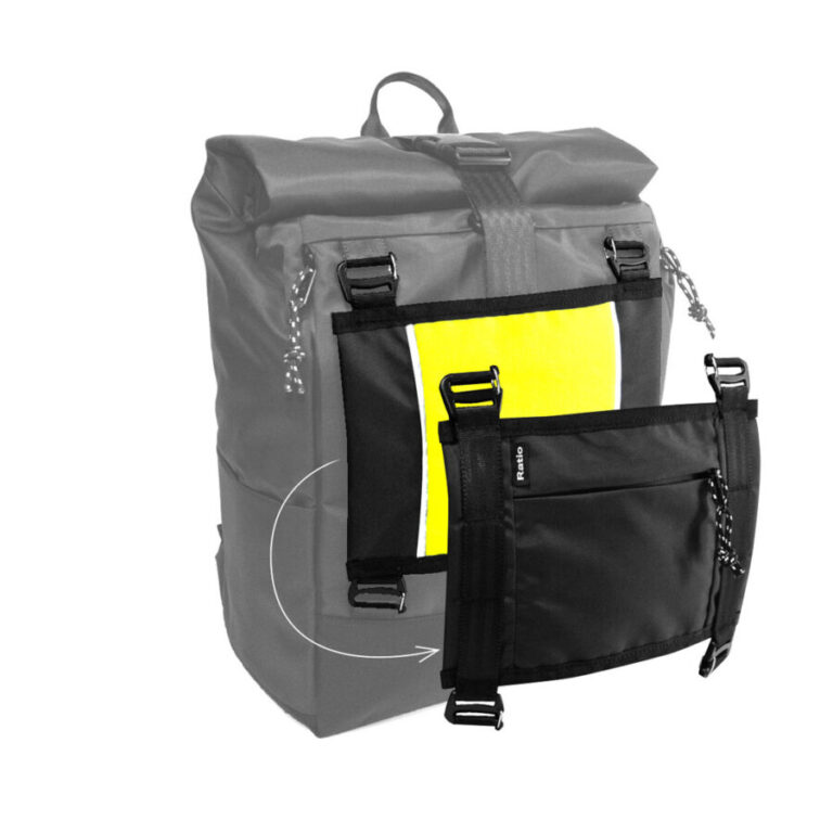 Ratio - Sac à dos Moon Rise Pro Noir PACK MESSENGER