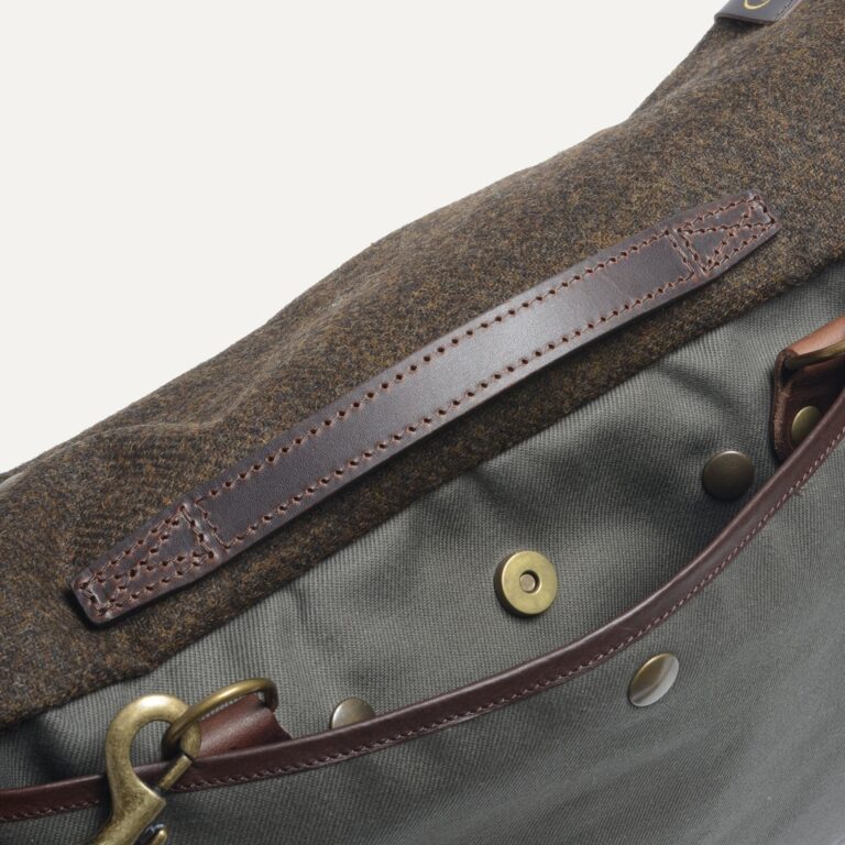 Bleu De Chauffe - Musette Gaston - Kaki BM Tweed