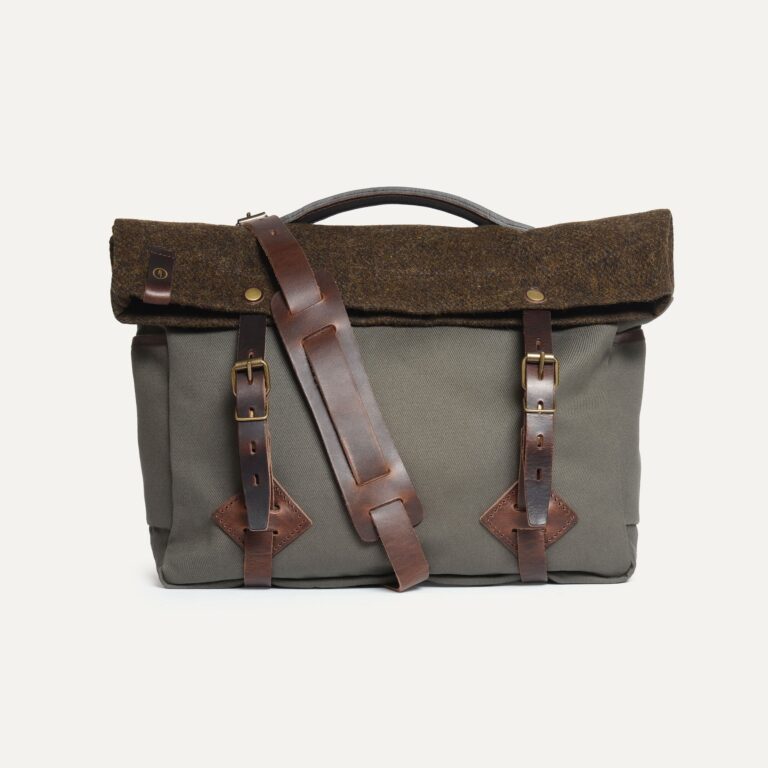 Bleu De Chauffe - Musette Gaston - Kaki BM Tweed