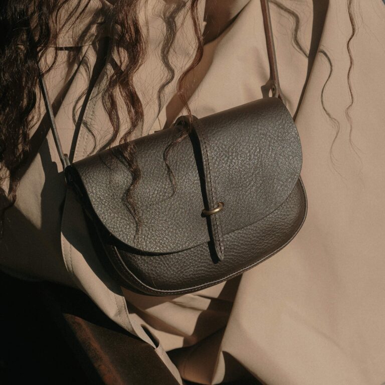 Bleu De Chauffe - Sac postier Pastiche - Brun ambré
