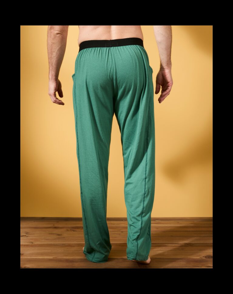 Maison Lemahieu - Pantalon coton modal - Vert Anglais – 2XL