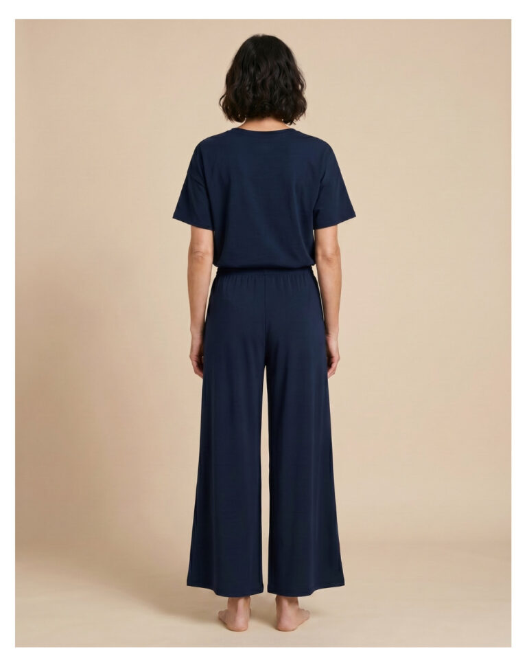 Maison Lemahieu - Pantalon de nuit - Marine – 2XL