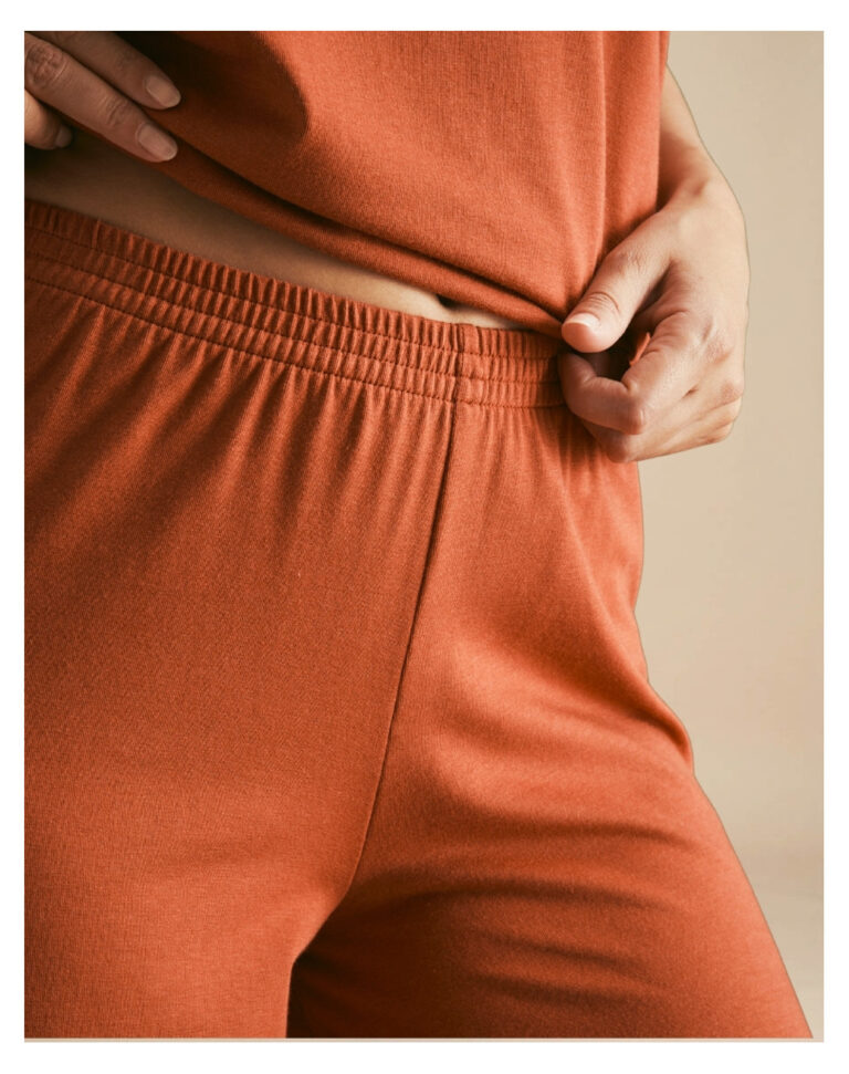 Maison Lemahieu - Pantalon de nuit - Terracotta – XS