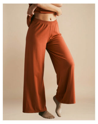 Maison Lemahieu - Pantalon de nuit – Terracotta