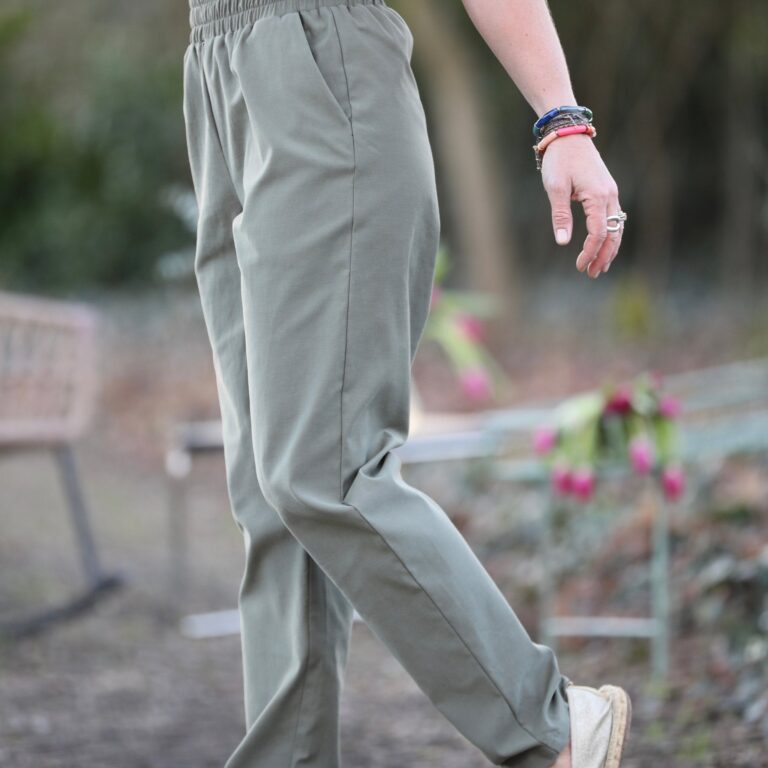Quintessence - Pantalon Eliot - Sergé kaki – XXL