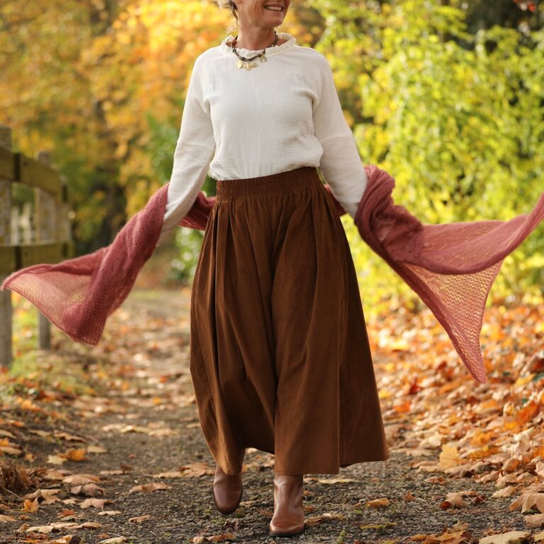 Quintessence - Pantalon Paco - velours milleraies camel – XXXL