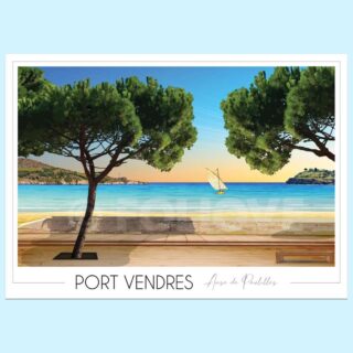Affiche Anse de Paulilles par la marque Foliove Foliove - Affiche Anse de Paulilles