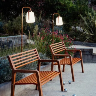 Pied à planter FERMOB pour lampe Balad² – 5 coloris (sans lampe) par la marque Fermob Fermob - Pied à planter FERMOB pour lampe Balad² – 5 coloris (sans lampe)
