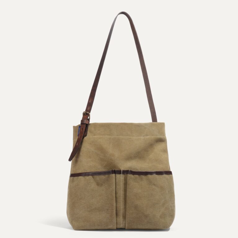 Bleu De Chauffe - Pochette haute Gombe - Kaki US Stonewashed