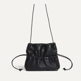 Sac Pochette Menuet – Noir par la marque Bleu de Chauffe Bleu de Chauffe - Sac Pochette Menuet – Noir