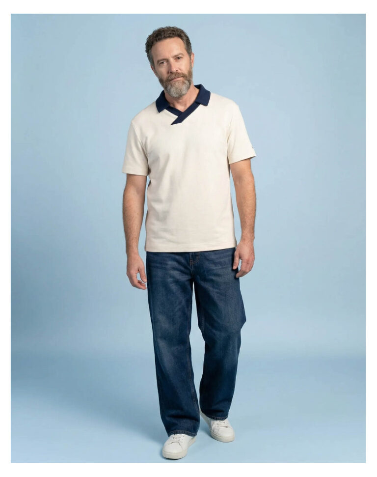 Maison Lemahieu - Polo - Ecru – 2XL