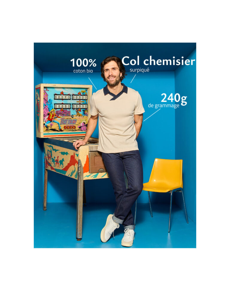 Maison Lemahieu - Polo - Ecru – 2XL