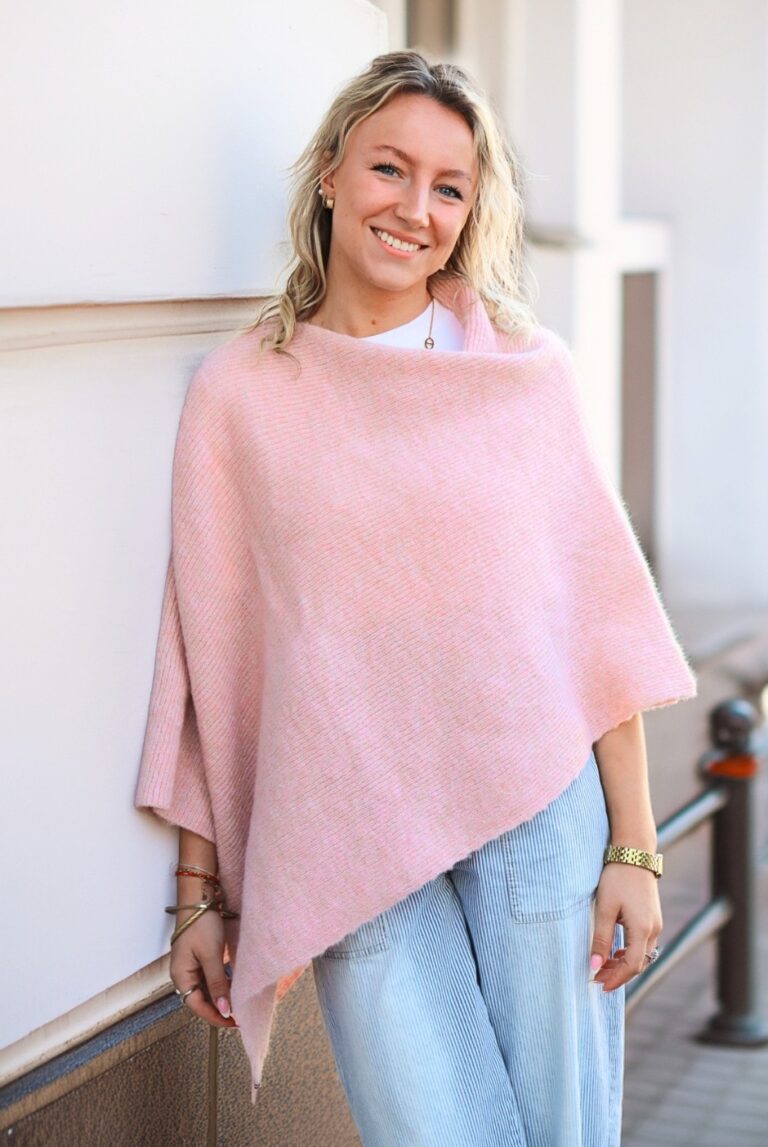 Maison Bonnefoy - Poncho Natacha Peau pailleté