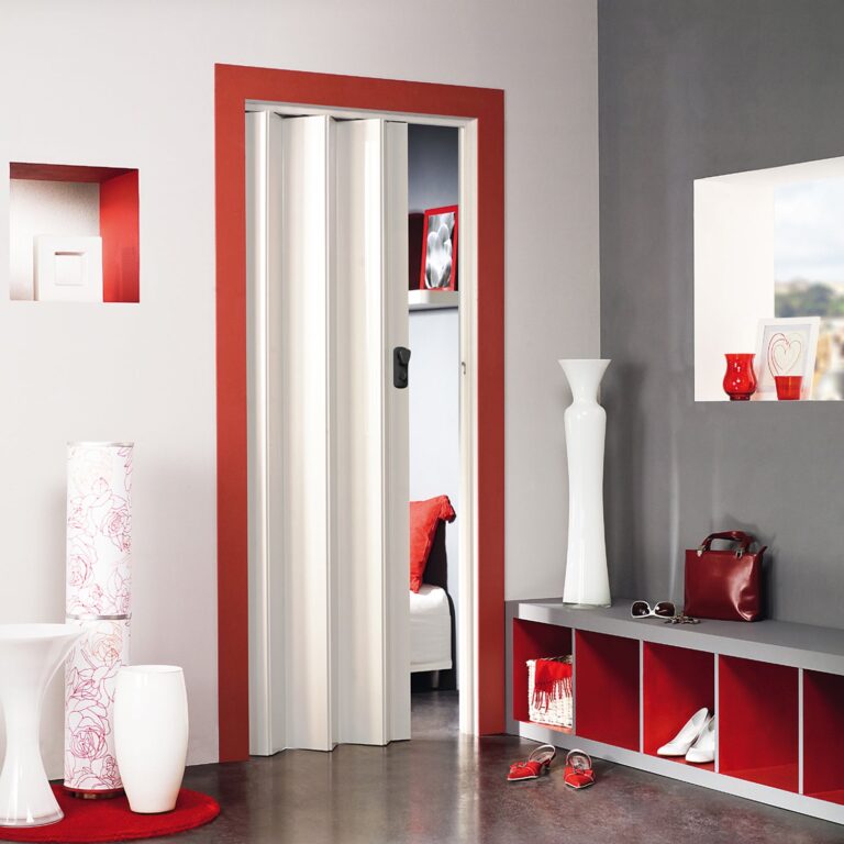 Grosfillex B2C - Porte accordéon Spacy – Cabane naturel bleu