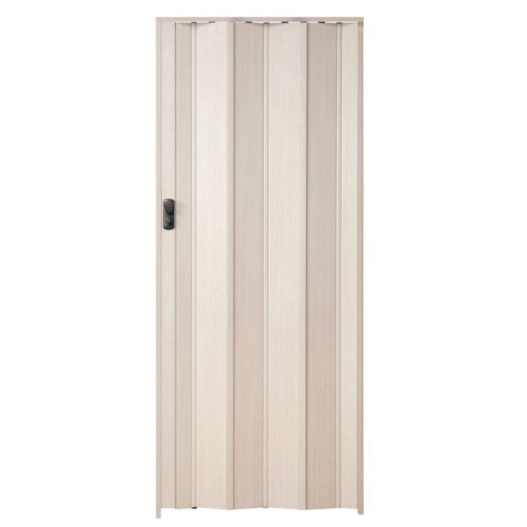 porte axia accordeon bois blanc.1 Grosfillex B2C - Porte accordéon Axia – Blanc brillant