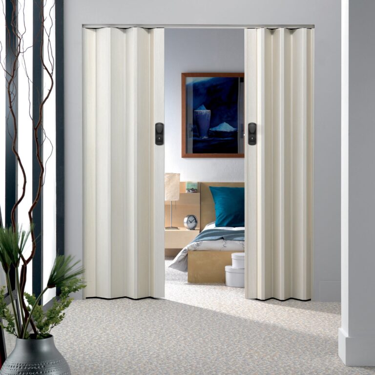 Grosfillex B2C - Porte accordéon Axia – Blanc brillant