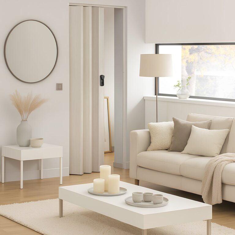 Grosfillex B2C - Porte accordéon Axia – Blanc brillant