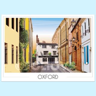 Affiche Oxford Pub par la marque Foliove Foliove - Affiche Oxford Pub