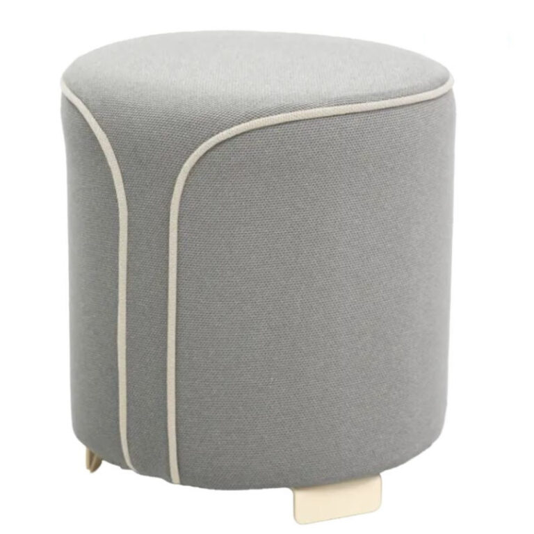 FERMOB - Pouf rond FERMOB Voulez-vous Chiné en tissu et métal - 20 coloris