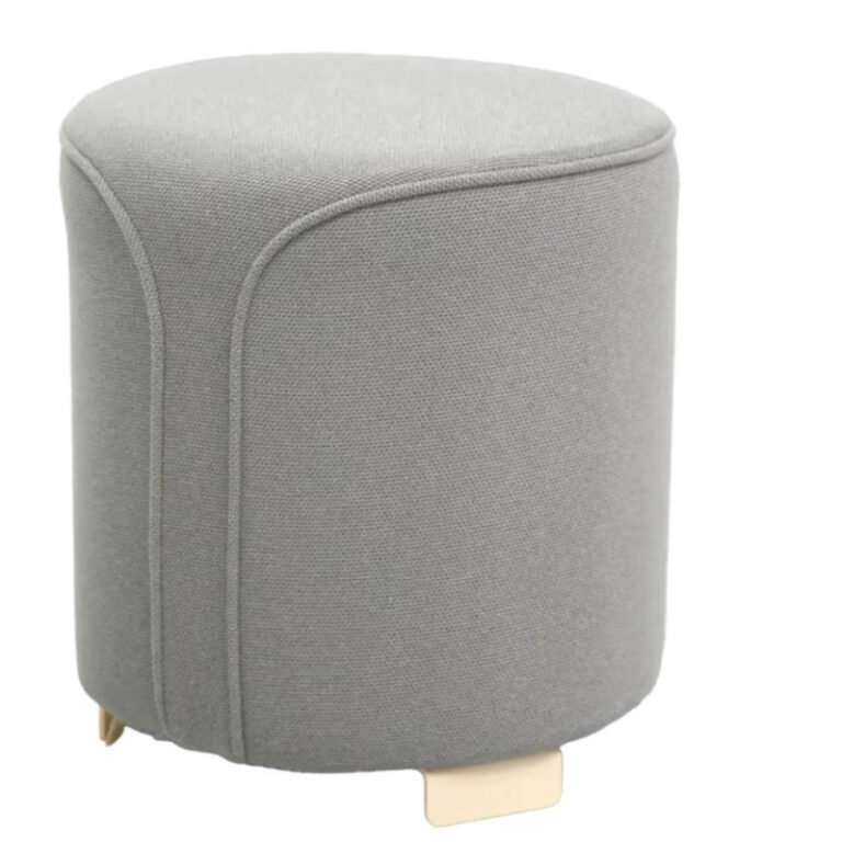 FERMOB - Pouf rond FERMOB Voulez-vous Chiné en tissu et métal - 20 coloris
