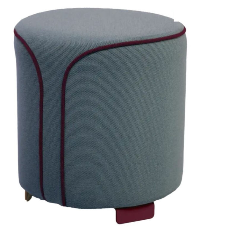 FERMOB - Pouf rond FERMOB Voulez-vous Chiné en tissu et métal - 20 coloris