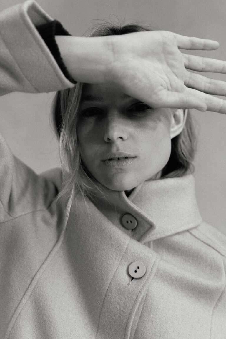 Le Minor - Manteau rose 1976 en laine et cachemire pour femme – XL