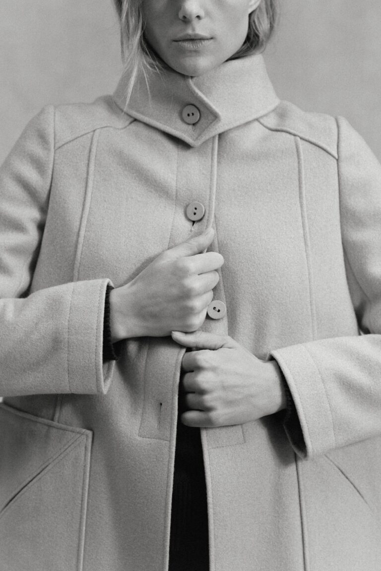 Le Minor - Manteau rose 1976 en laine et cachemire pour femme – XL