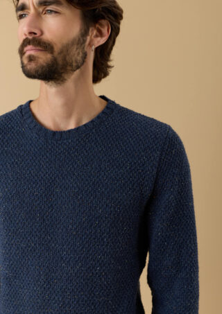 Pull Alpin Marine par la marque Montlimart Montlimart - Pull Alpin Marine