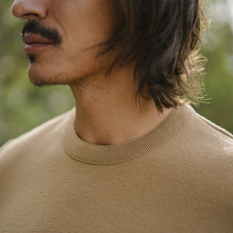 Le T-Shirt Propre - Le pull 100% laine française – Camel / 3XL