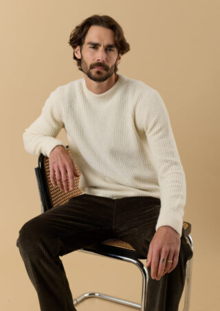 Pull Origine Ecru par la marque Montlimart Montlimart - Pull Origine Ecru