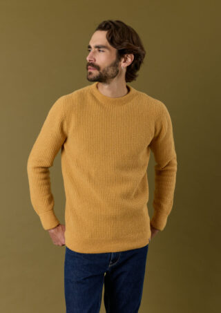 Pull Origine Jaune par la marque Montlimart Montlimart - Pull Origine Jaune