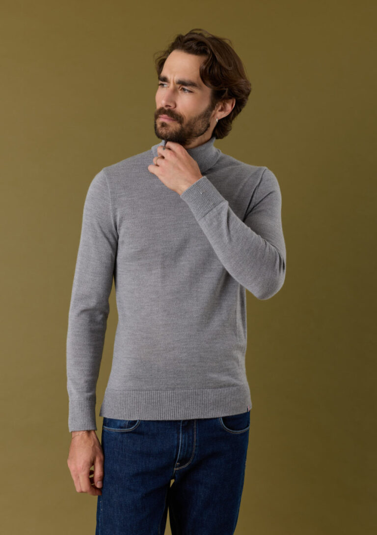 pull oxygene gris clair Montlimart - PULL OXYGENE GRIS CLAIR