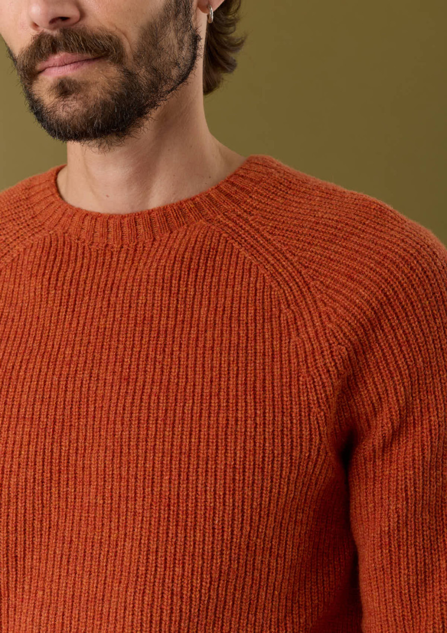 pull progres orange Montlimart - PULL PROGRES ORANGE