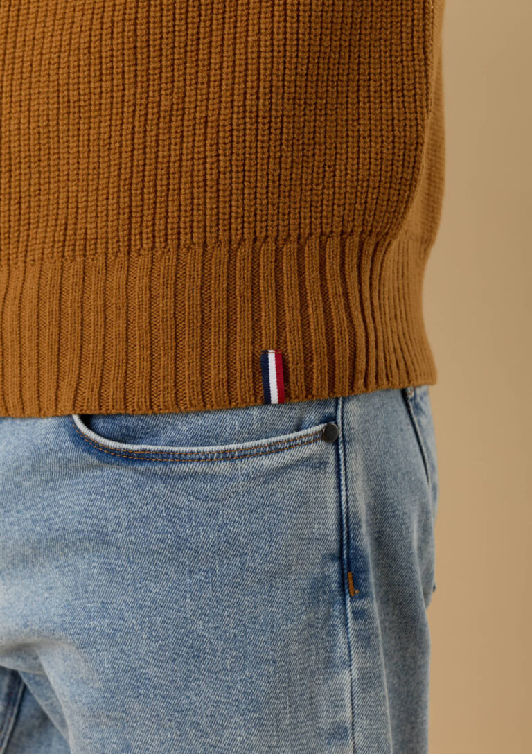 Montlimart - PULL SAISON OCRE