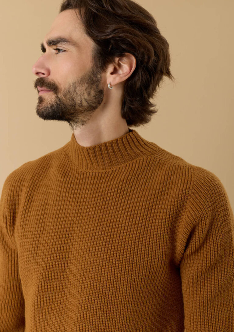 Montlimart - PULL SAISON OCRE