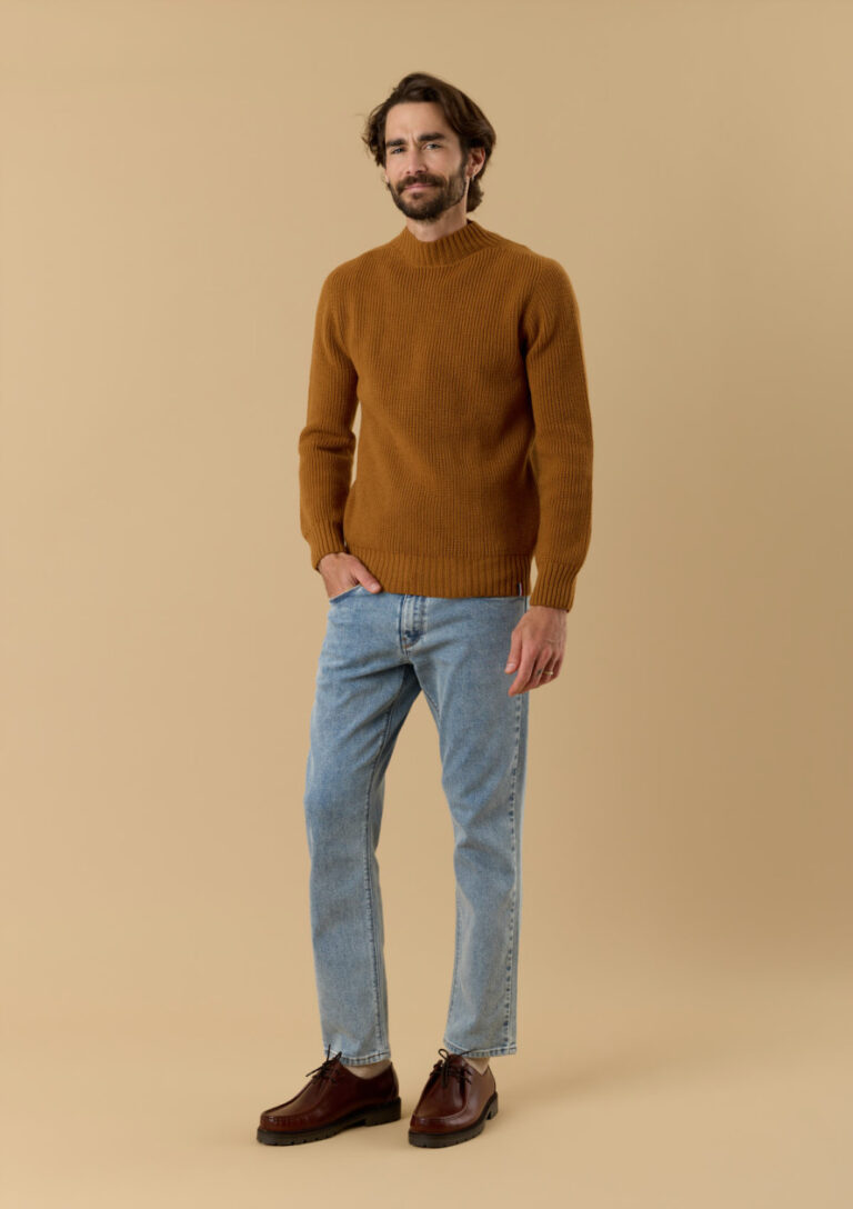 Montlimart - PULL SAISON OCRE