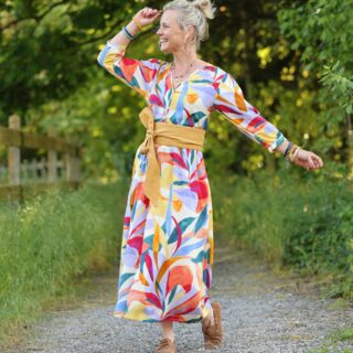 Quintessence - Robe Agathe – Viscose Mystère botanique