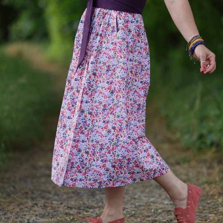 Quintessence - Robe Charline – Coton Bouquet andalou – XL